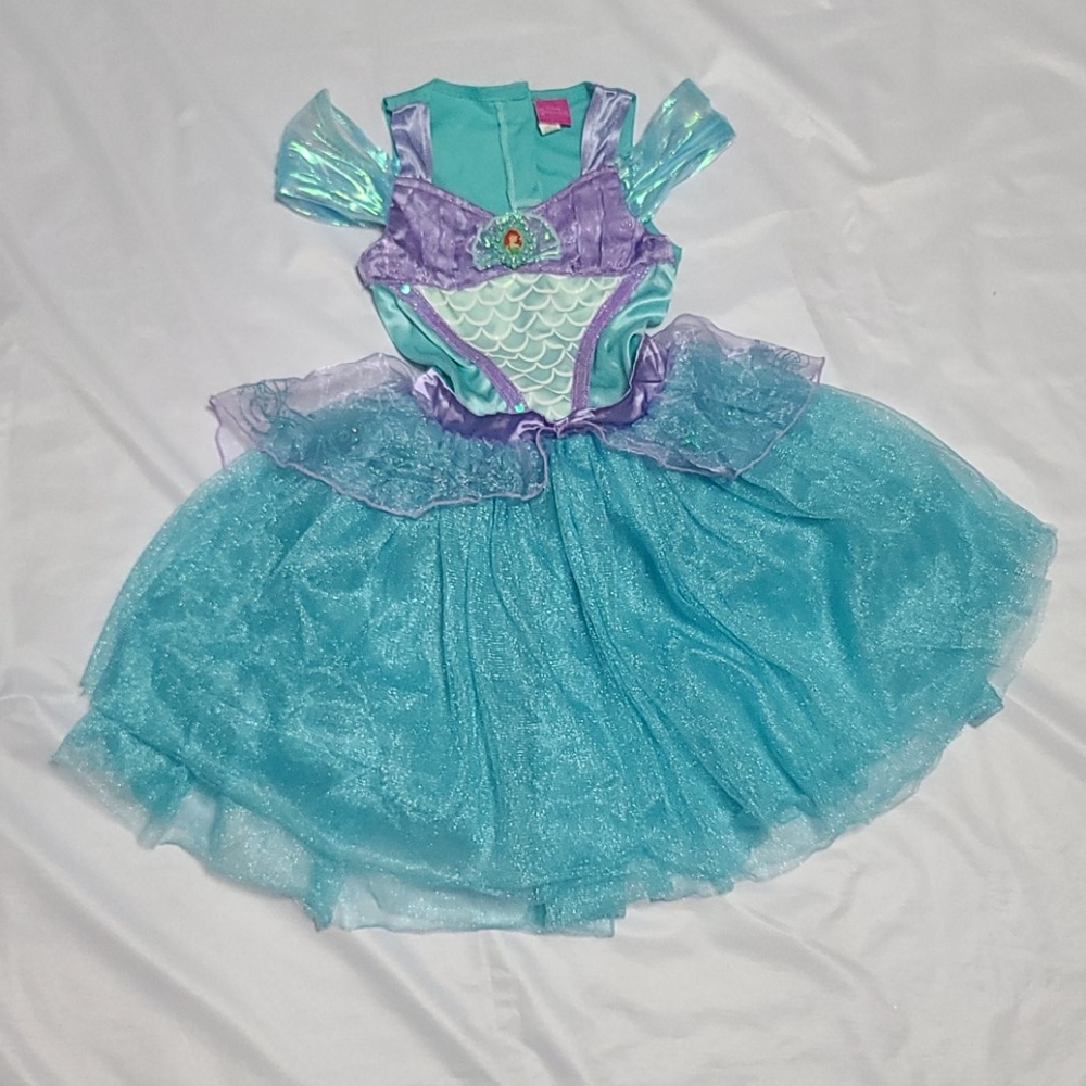 disney princess girls dress mermaid